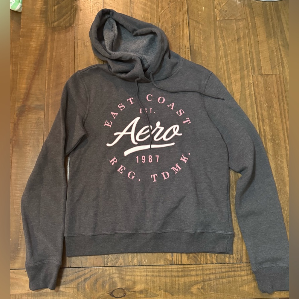Aeropostale Dark Heather Gray Pullover